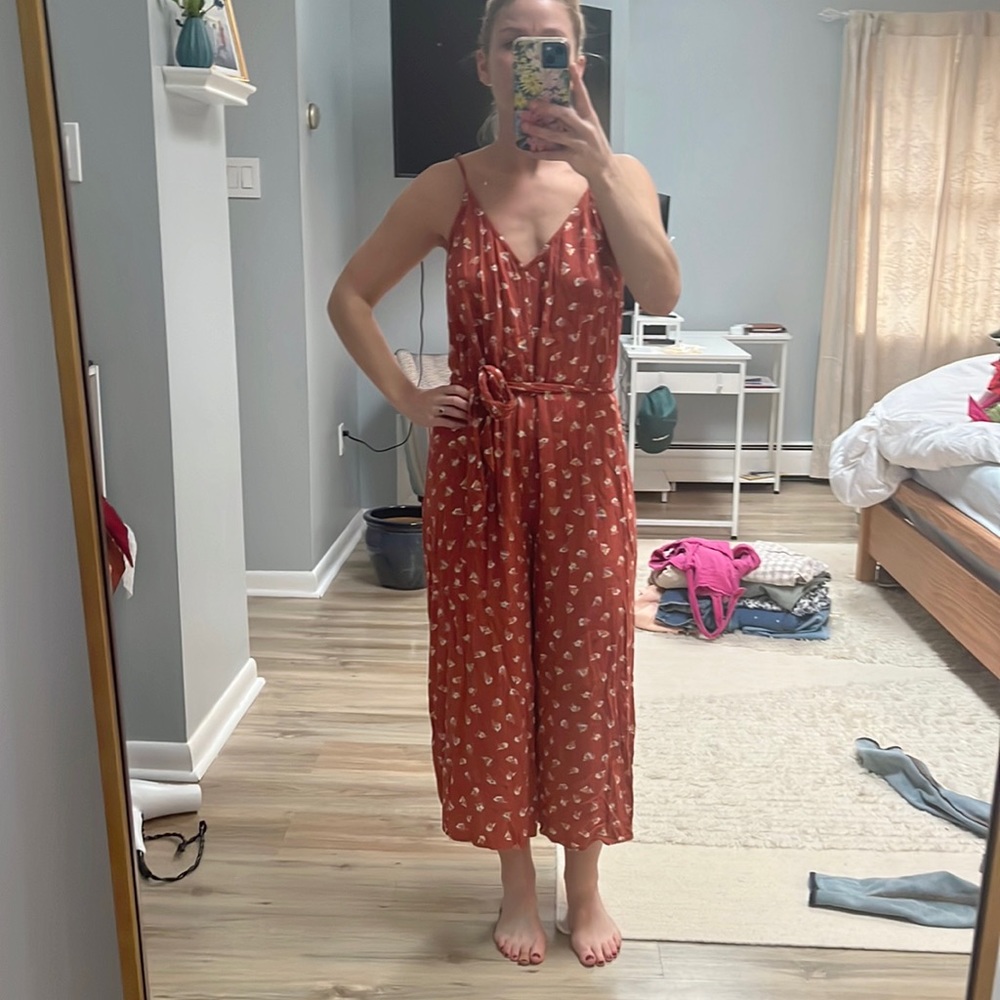 Floral jumpsuit